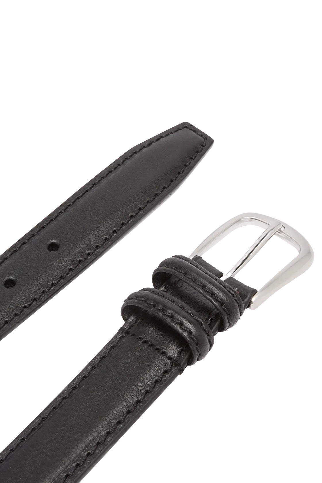 Anderson's Slim Leather Belt PL35 Black