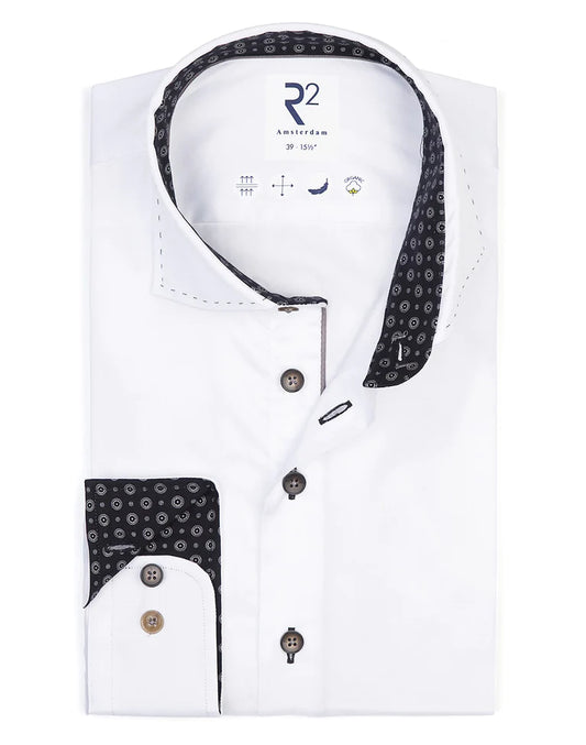 R2 Amsterdam LS Shirt White