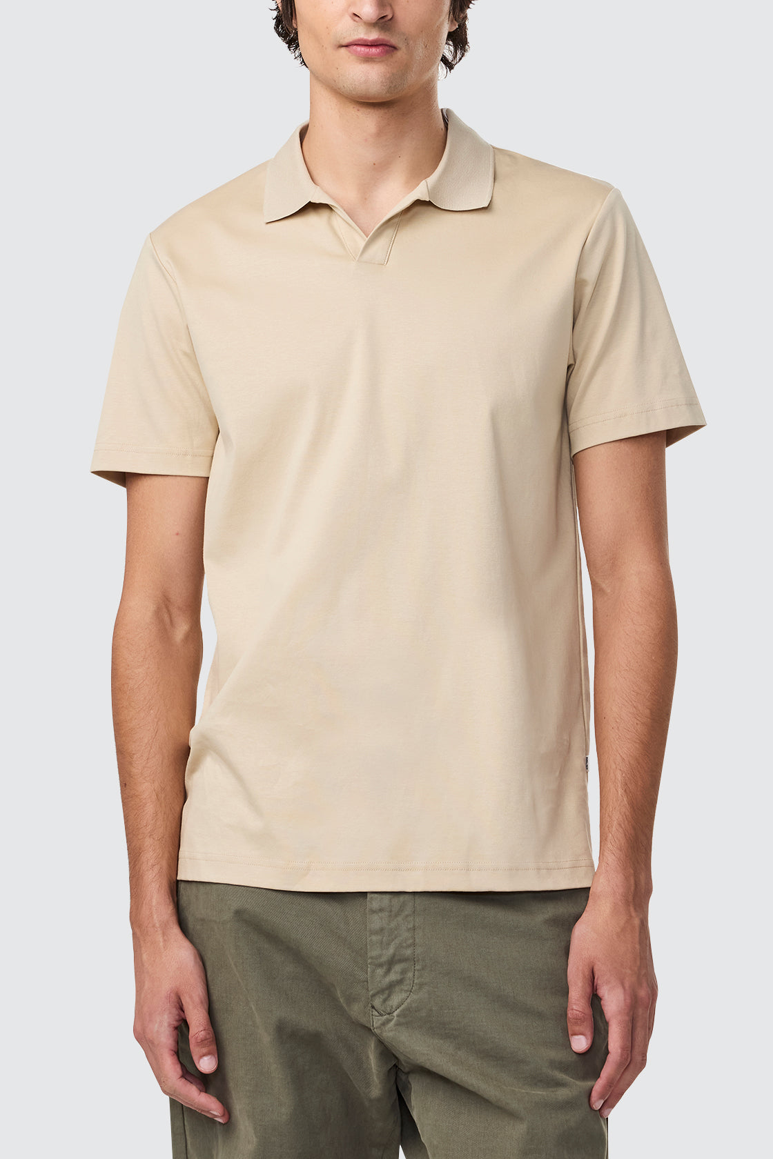 NN07 Paul SS Polo White Pepper