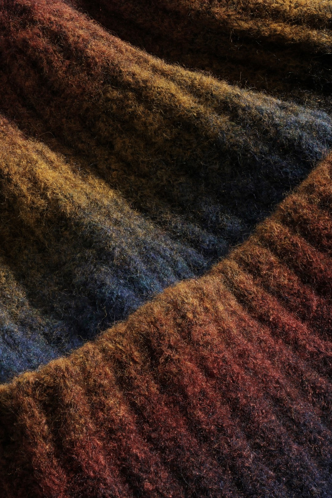 NN.07 6652 Wool Blend Rib Hat Multi Shades
