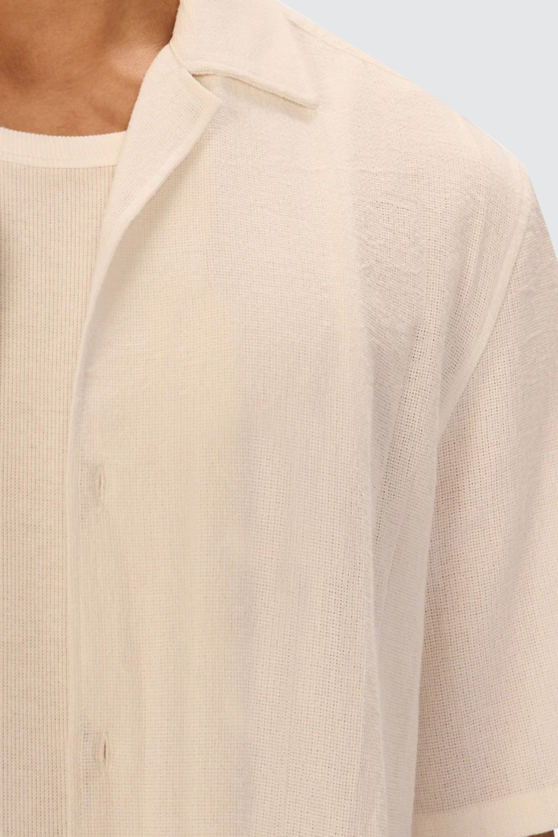 Industrie The Marbella SS Shirt Cream
