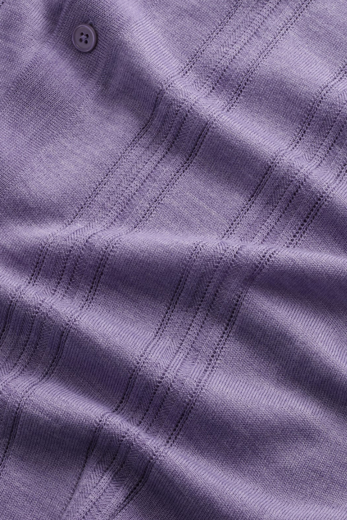 NN07 Thor SS Cardigan Violet