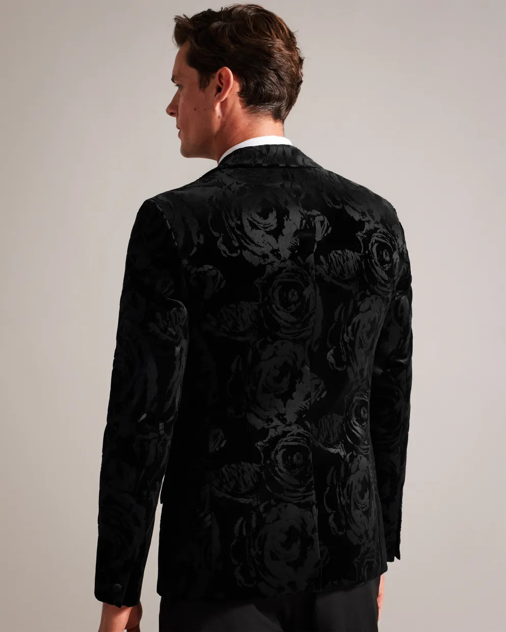 Ted Baker Bath Velvet Blazer Black
