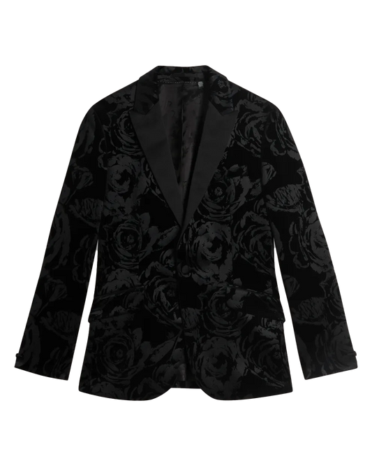 Ted Baker Bath Velvet Blazer Black