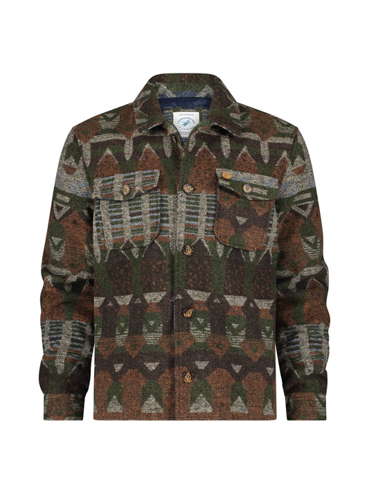 A Fish Named Fred Aztec Print Jacket