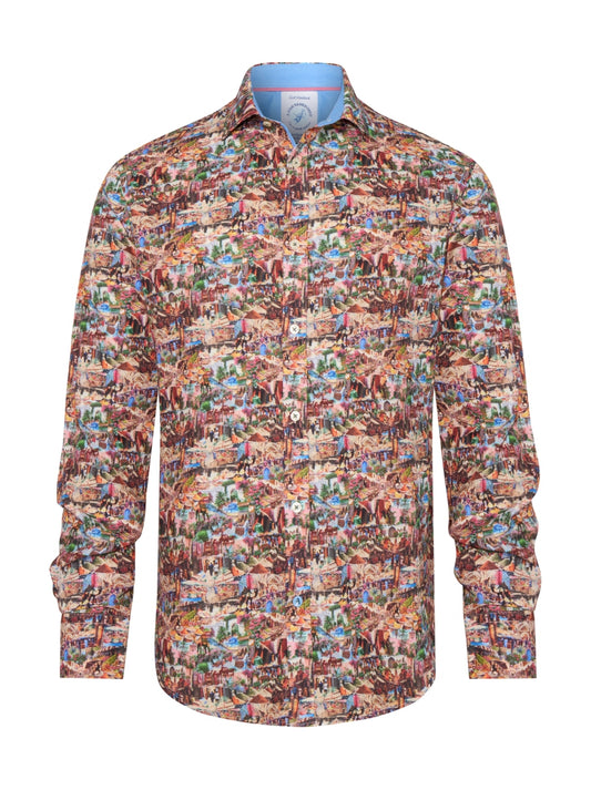 A Fish Named Fred LS Casual Shirt Spice Market