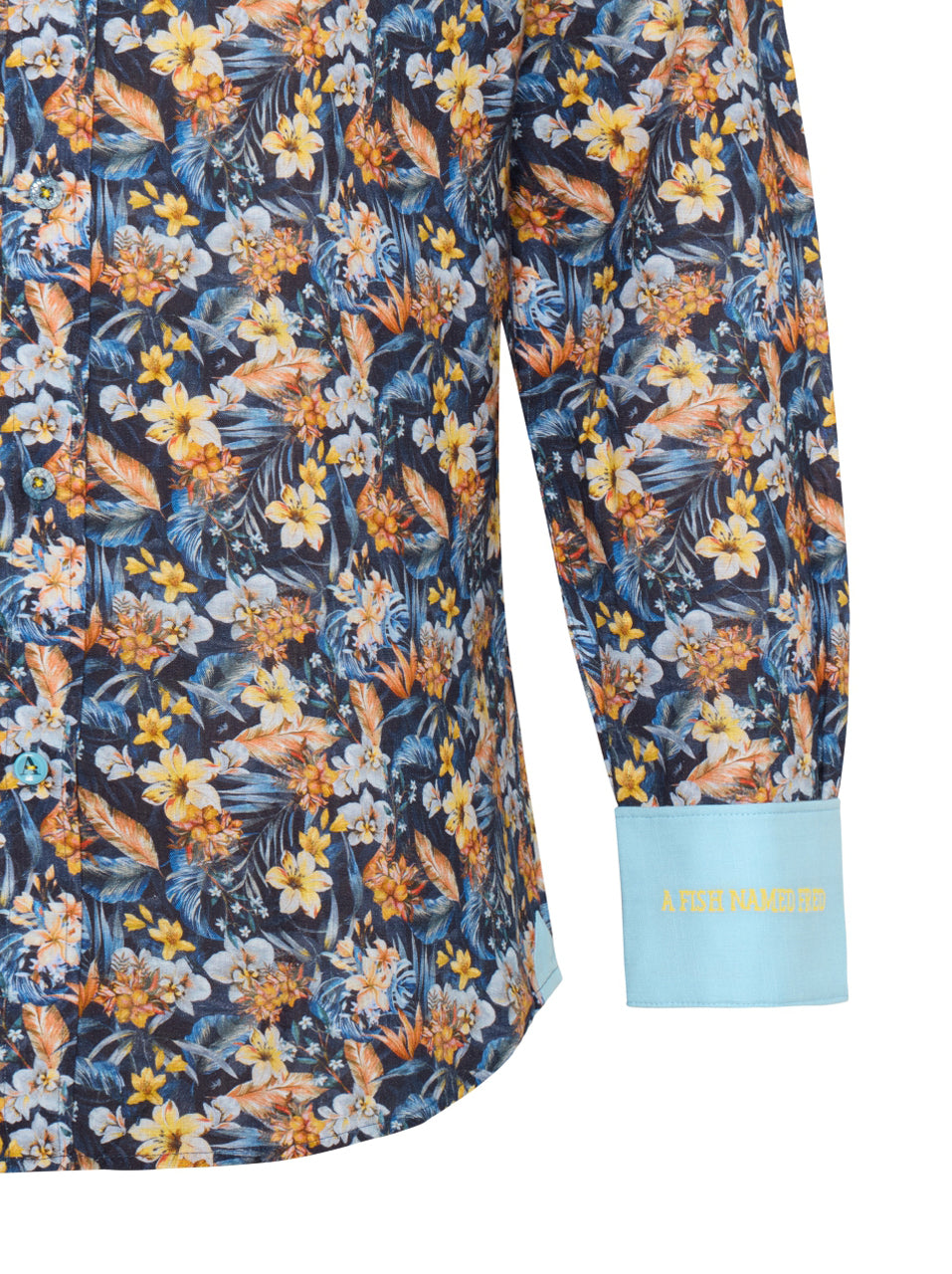 A Fish Named Fred LS Casual Shirt Floral