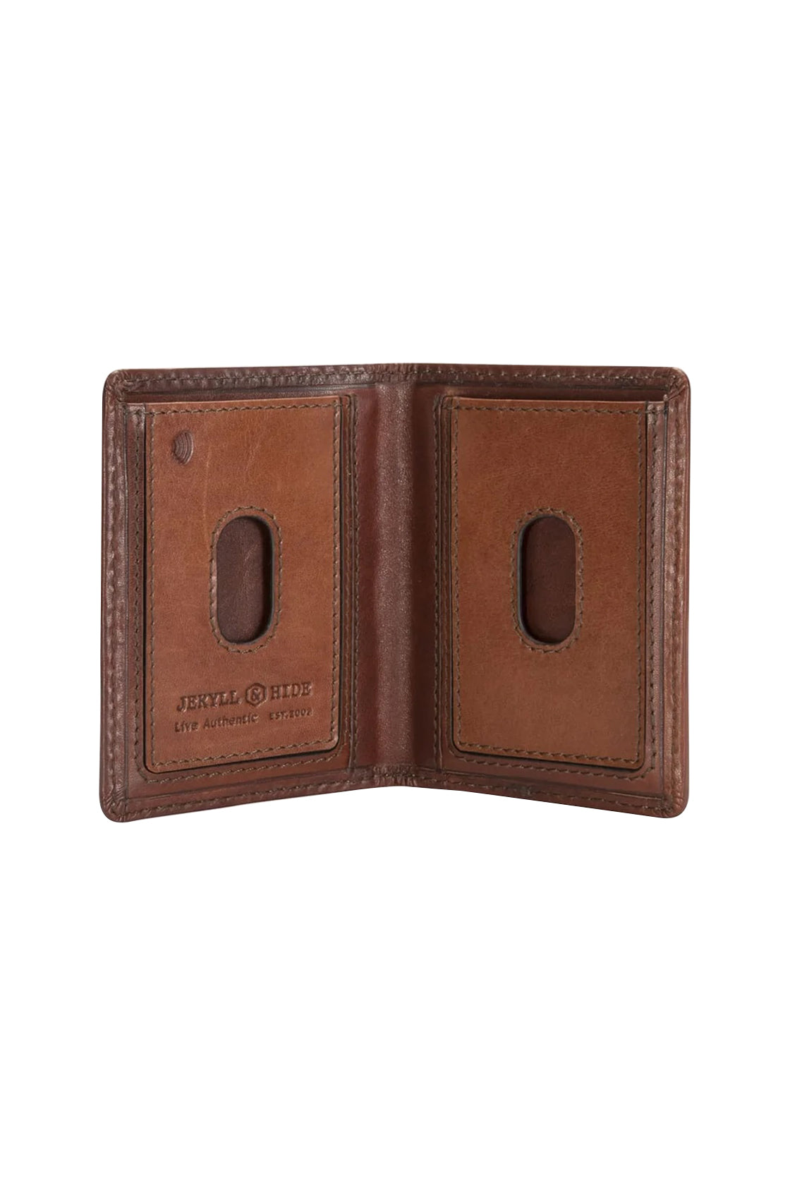 Jekyll & Hide Slim Elasticated Card Holder Mocha