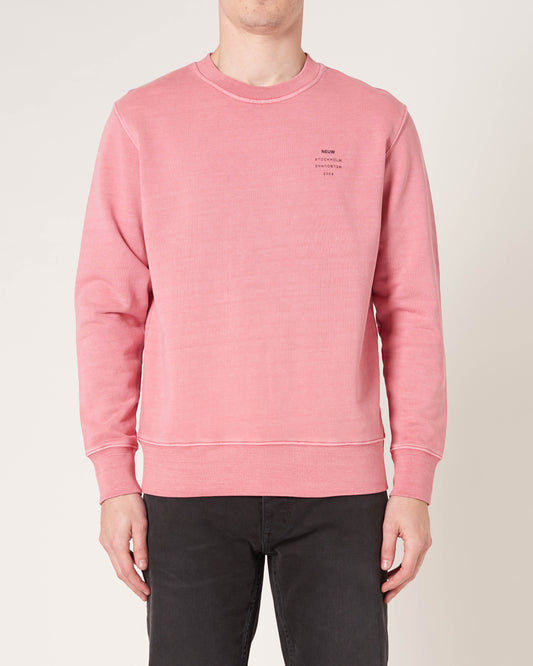 Neuw Crew Washed Magenta