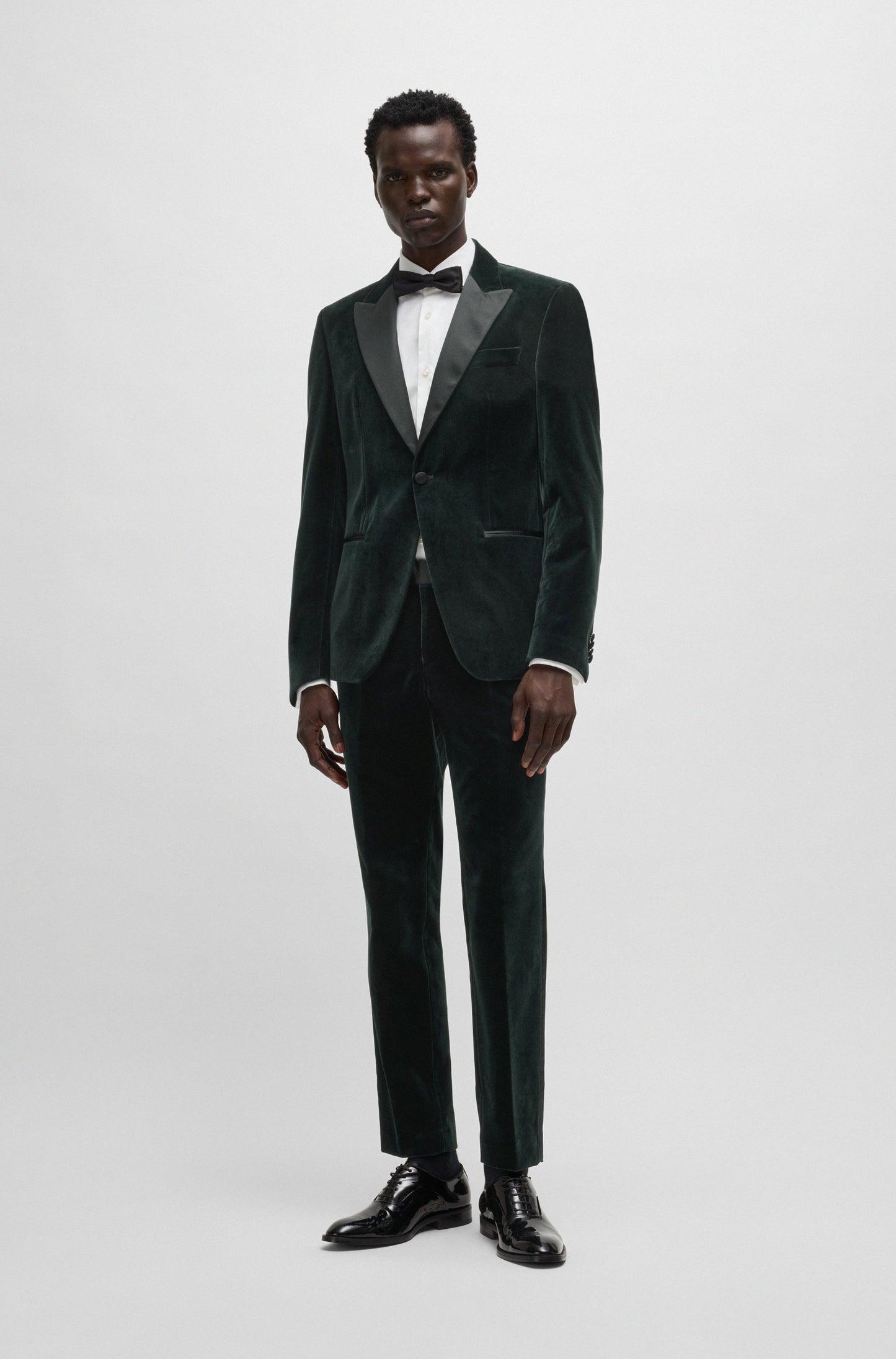 Hugo Boss Hutson Tux Jacket Open Green