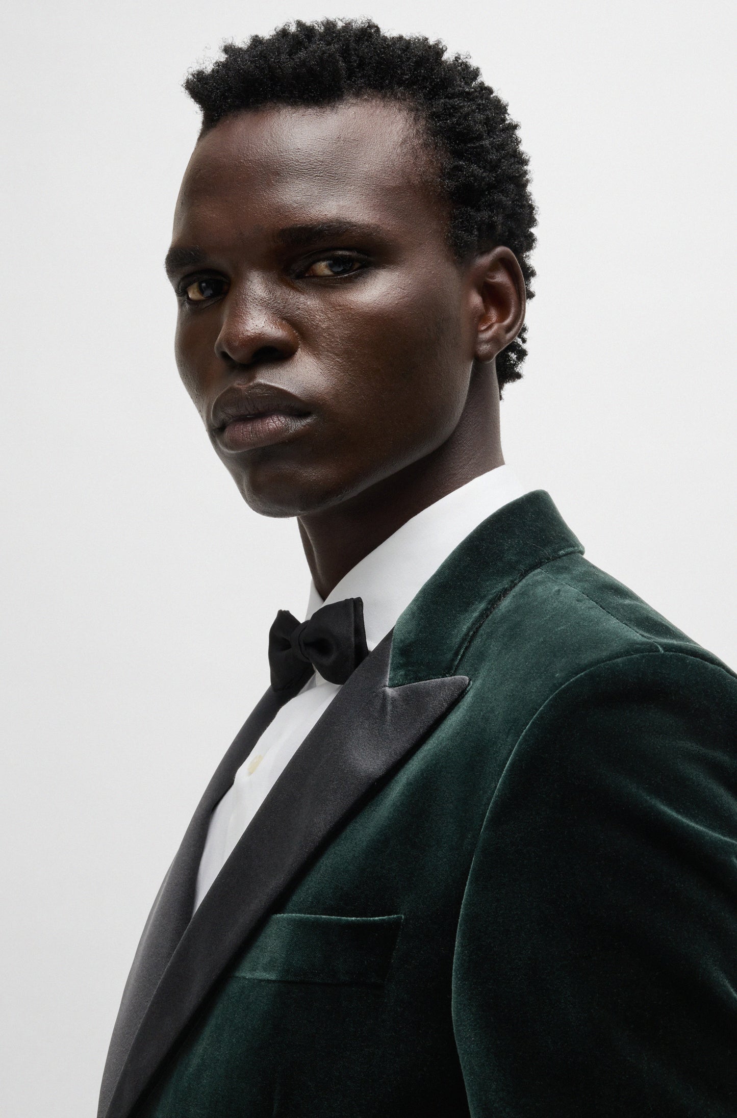 Hugo Boss Hutson Tux Jacket Open Green
