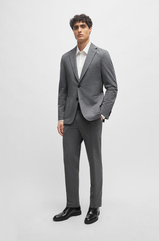 Hugo Boss P-Hanry Genius Suit Silver