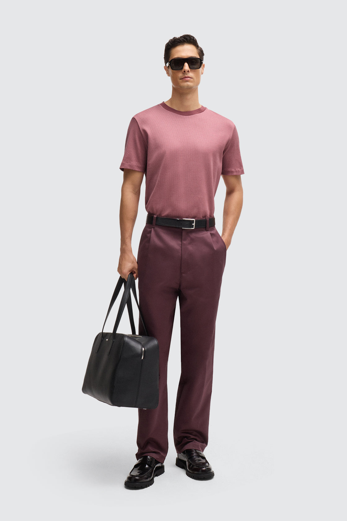 Hugo Boss Tiburt T-Shirt Open Red