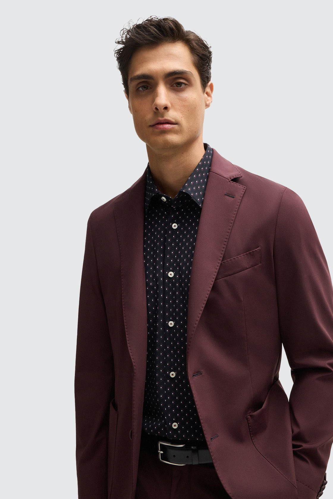 Hugo Boss Hank Kent Slim Shirt Black