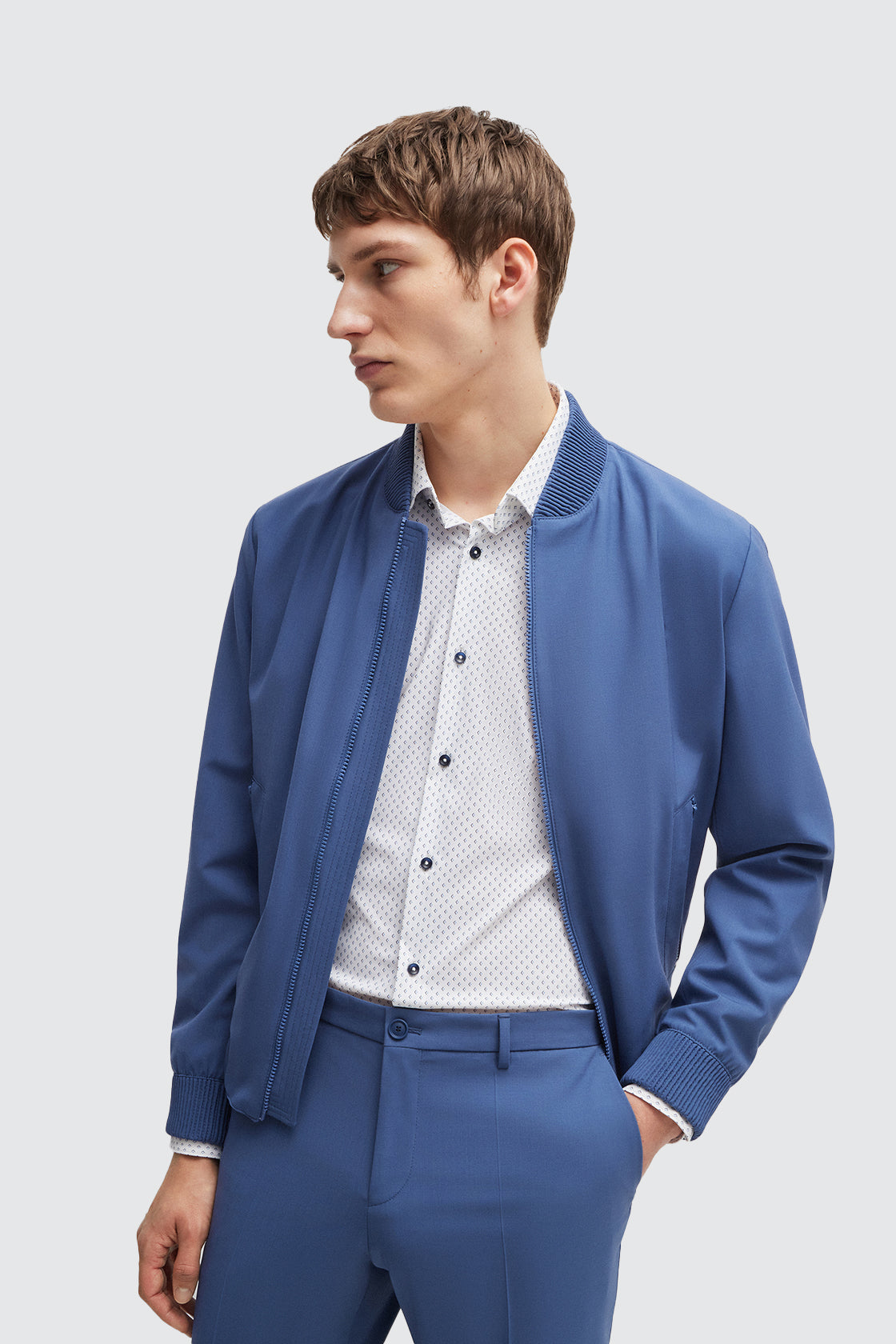 Hugo Boss Hank Kent Slim Shirt White