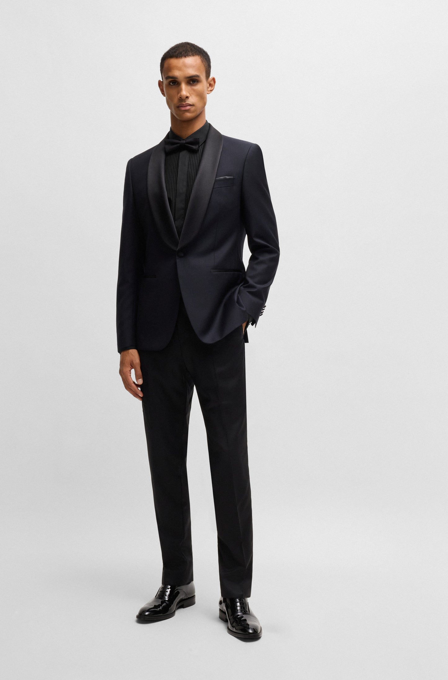 Hugo Boss Hank Party Shirt Black