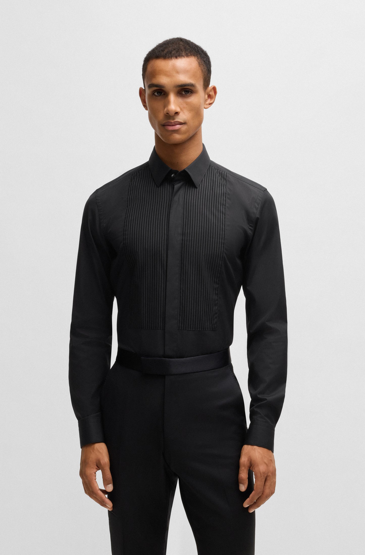 Hugo Boss Hank Party Shirt Black