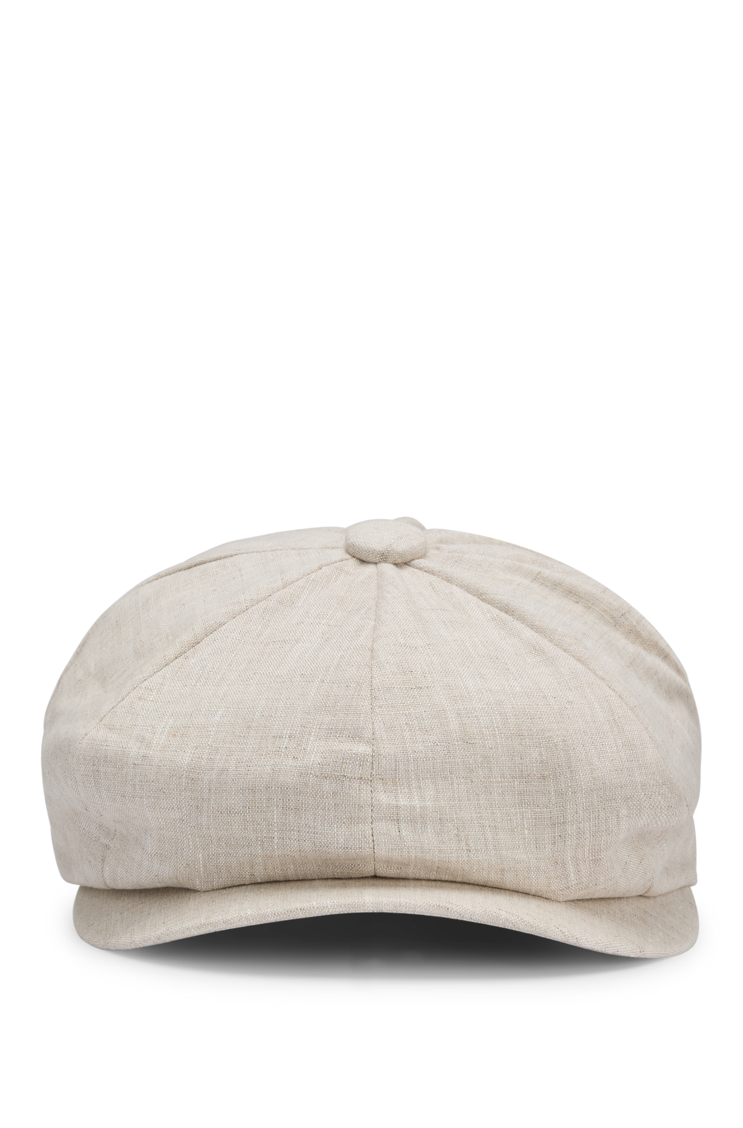 BECKHAM x BOSS Linen Baker-Boy Cap