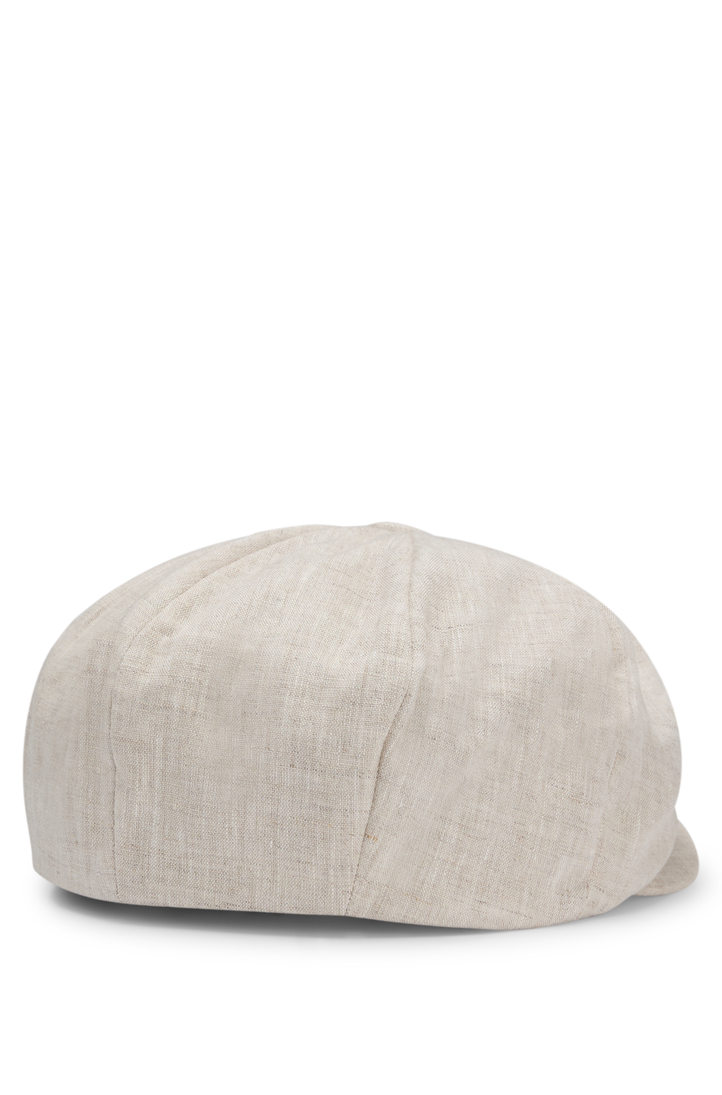 BECKHAM x BOSS Linen Baker-Boy Cap