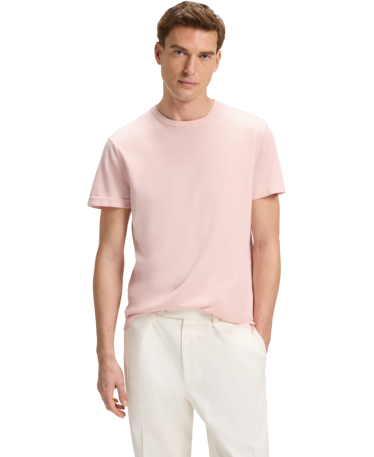 BECKHAM x BOSS Knitted Short Sleeve Sweater