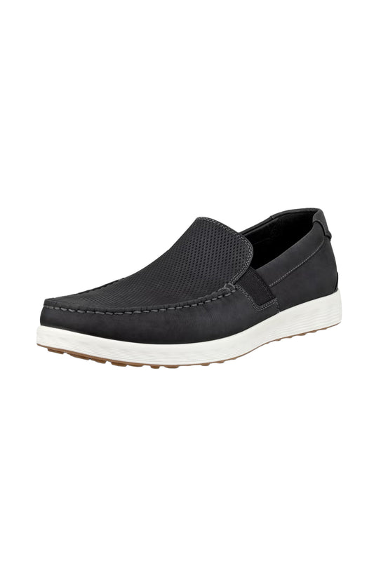 ECCO S Lite Moccasin Black