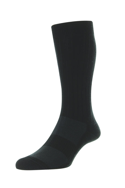 Pantherella Smithfield Hybrid City Socks Black