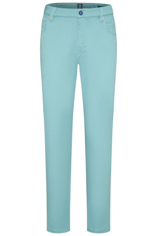 Meyer M5 Slim Fit 5pkt Jean 34L Pale Blue