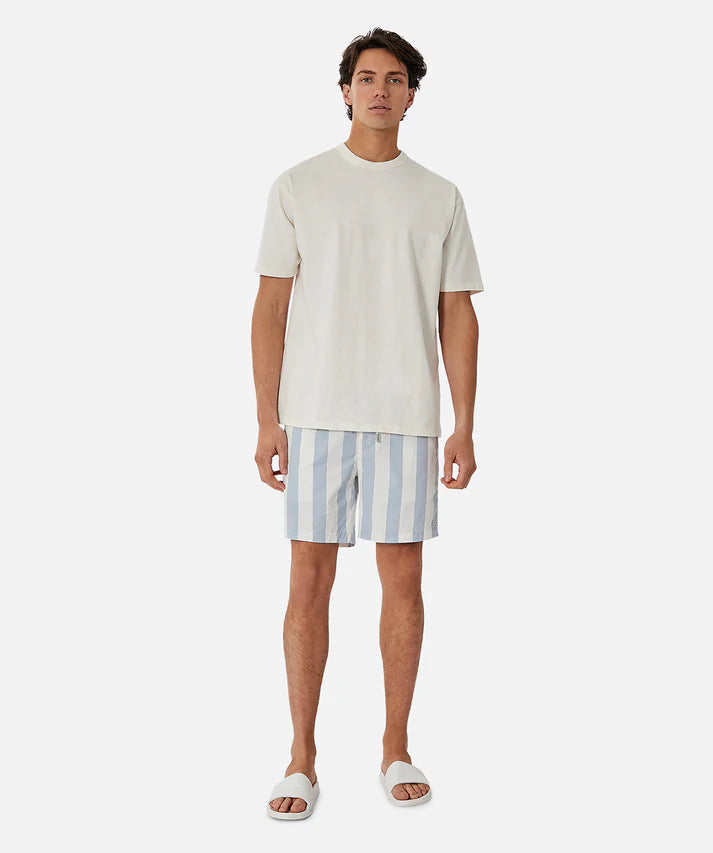 Industrie The Beverly Bahama Swim Short Lt Blue
