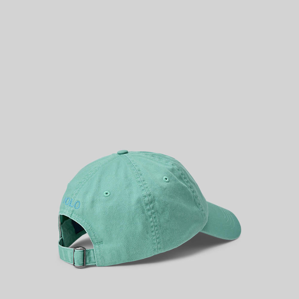 Polo Ralph Lauren Cotton Chino Baseball Cap Deep Seafoam