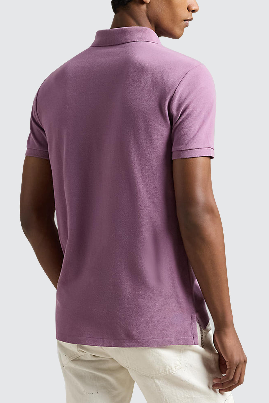Polo Ralph Lauren Custom Slim Fit Mesh Polo Tea Rose