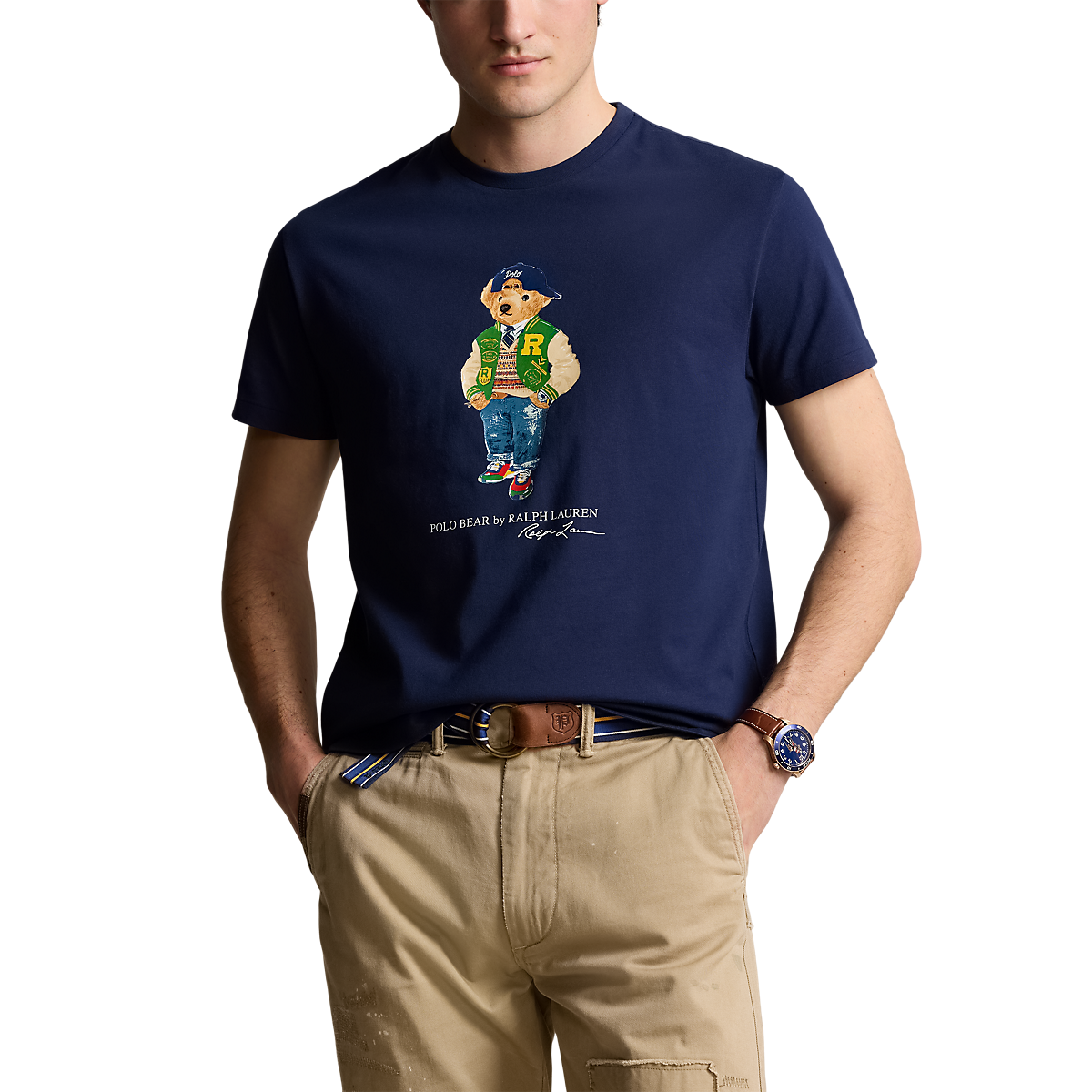 Polo Ralph Lauren Polo Bear T-Shirt Newport Navy