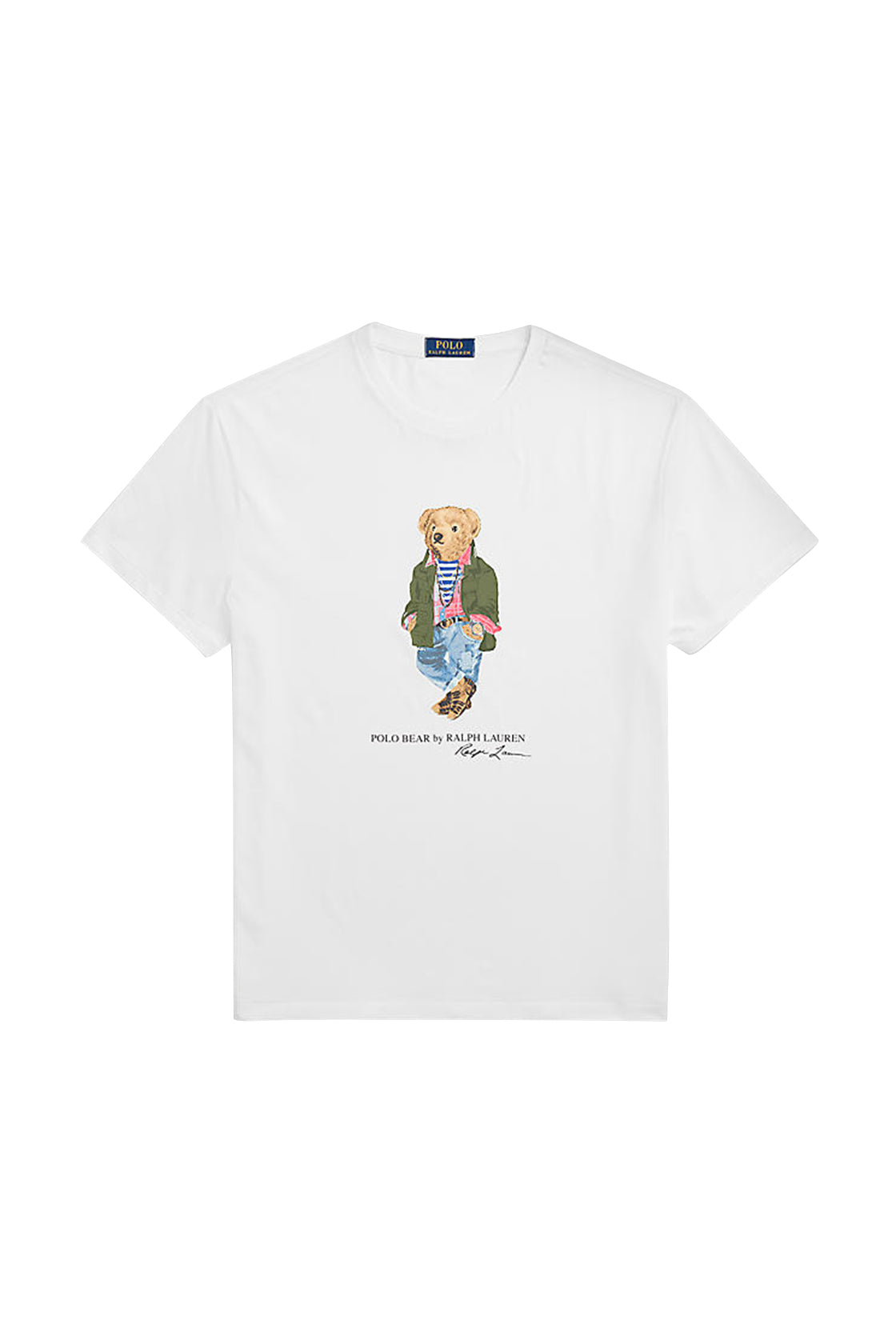 Polo Ralph Lauren Classic Fit Polo Bear Tee White