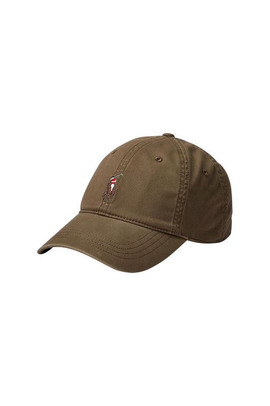 Polo Ralph Lauren Stretch-Cotton Twill Ball Cap Chestnut