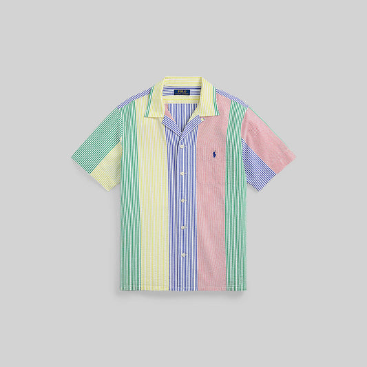 Polo Ralph Lauren Classic Fit Seersucker LS Shirt Multi Stripe