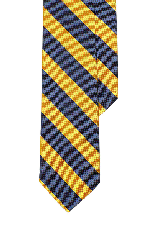 Polo Ralph Lauren Eng Strp Club Tie Navy/Gold