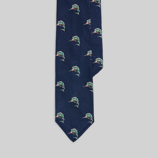 Polo Ralph Lauren Marlins Tie Navy