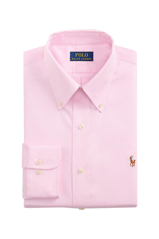 Polo Ralph Lauren LS Dress Shirt Pink/White
