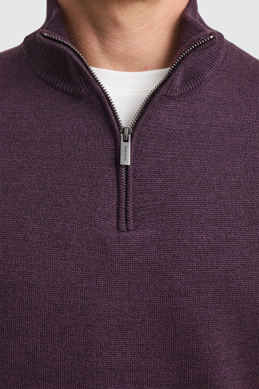 Toorallie Trademark Half Zip Jumper Sumak