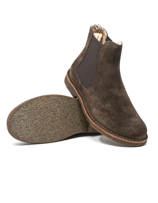 Astorflex Bitflex Suede Chelsea Boot Dark Chestnut