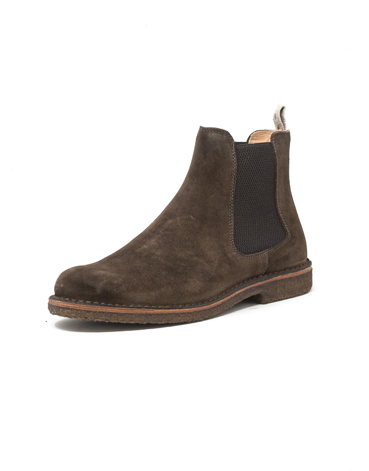 Astorflex Bitflex Suede Chelsea Boot Dark Chestnut