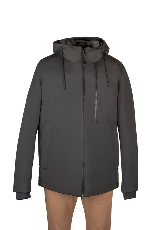 Brax Luca Hooded Jacket Black