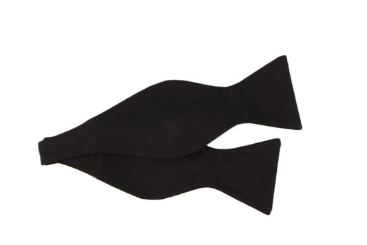 Cantini New York Gros-Grain Bow Tie Black