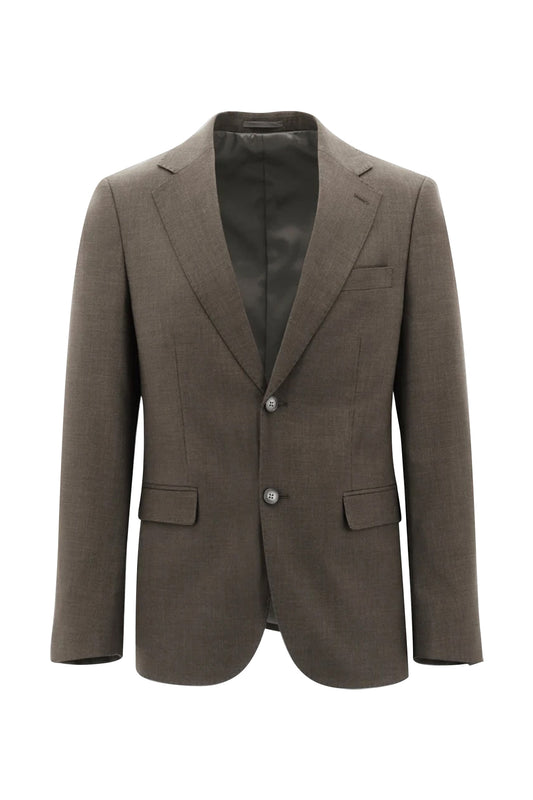 Routleys TE Linen Suit Brown
