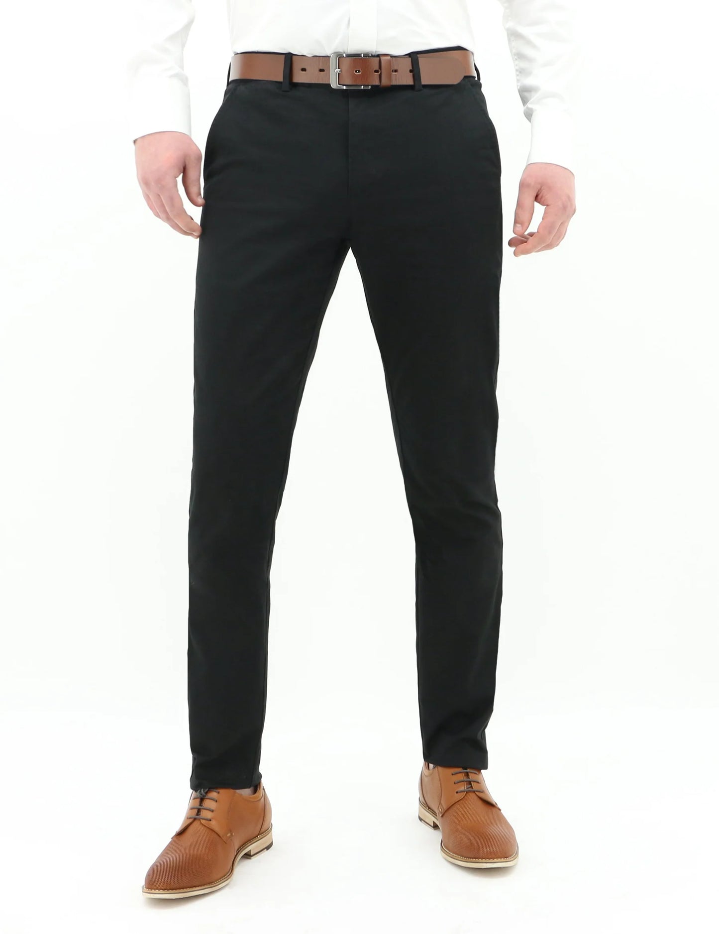 Daniel Hechter Slim Cotton Chino Black