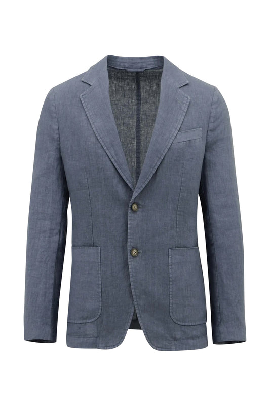 Routleys MI Linen Jacket Blue