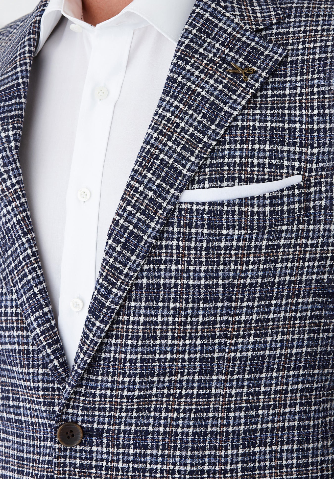 Routleys 3D Wool Jacket Check