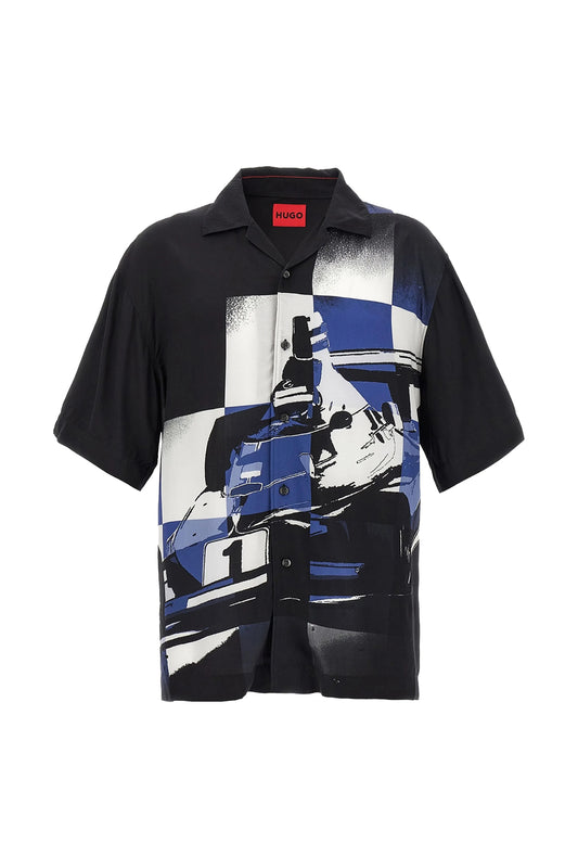 Hugo Boss Espino SS Shirt Black