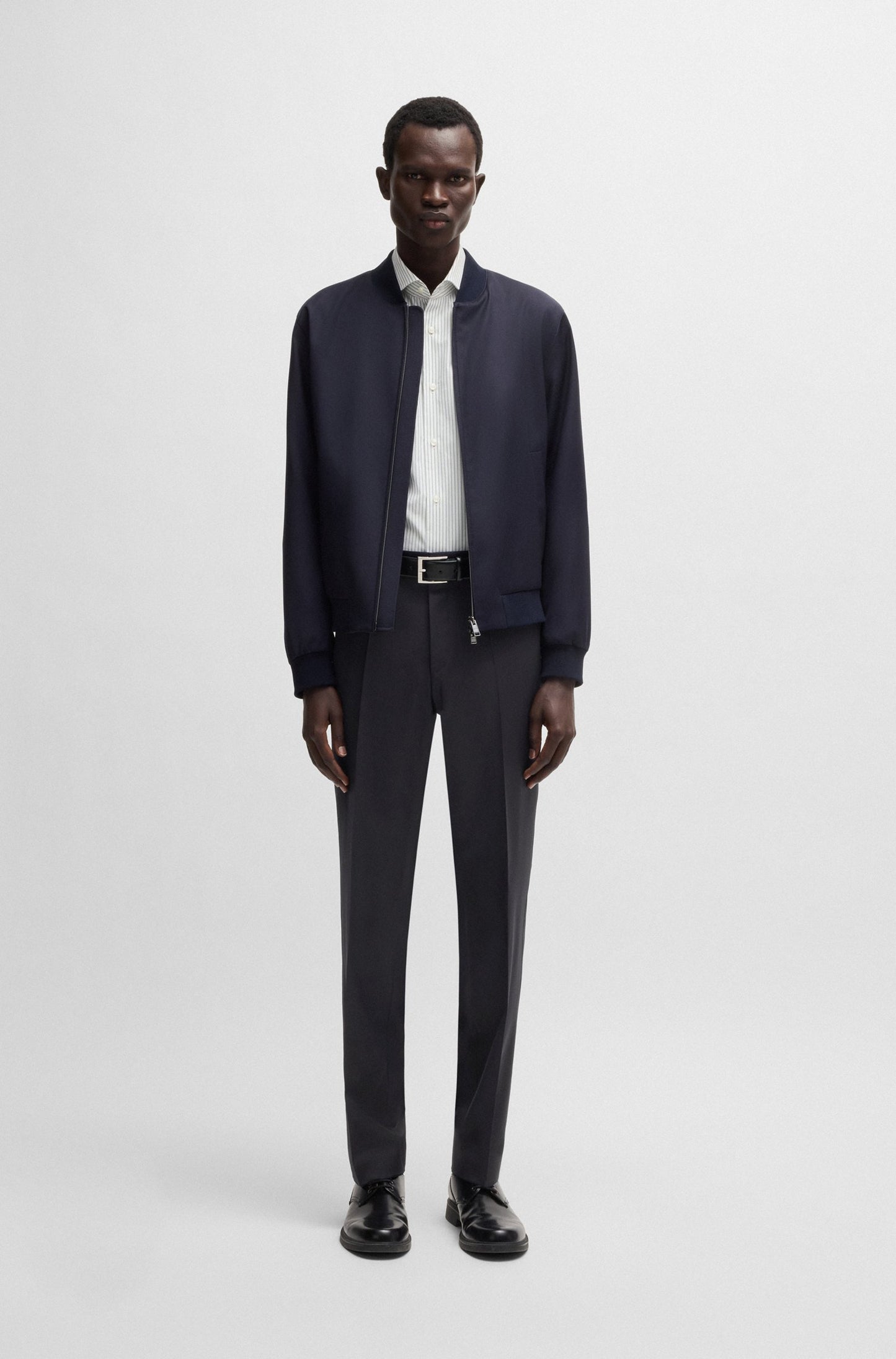 Hugo Boss Dark Blue Lenon-B1 Trouser
