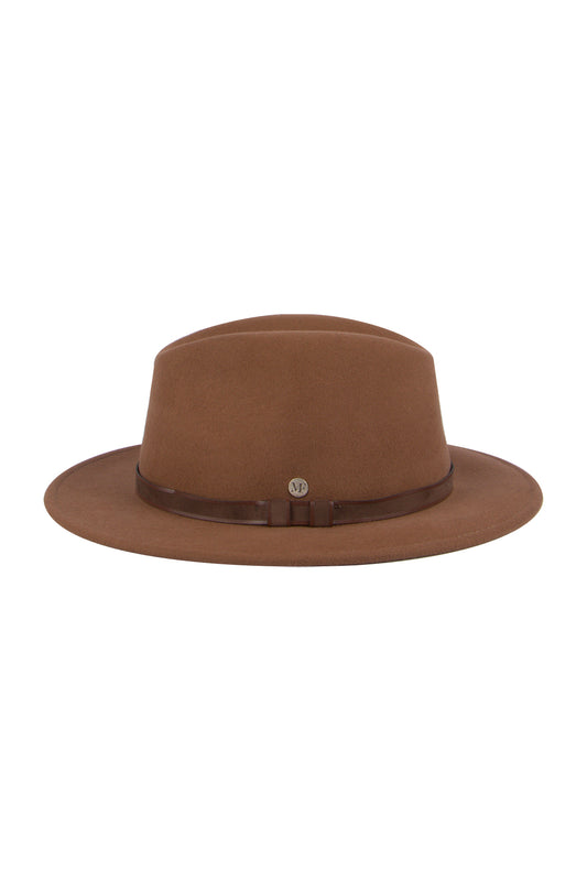 Flechet Wool Felt Crushable Safari Tan