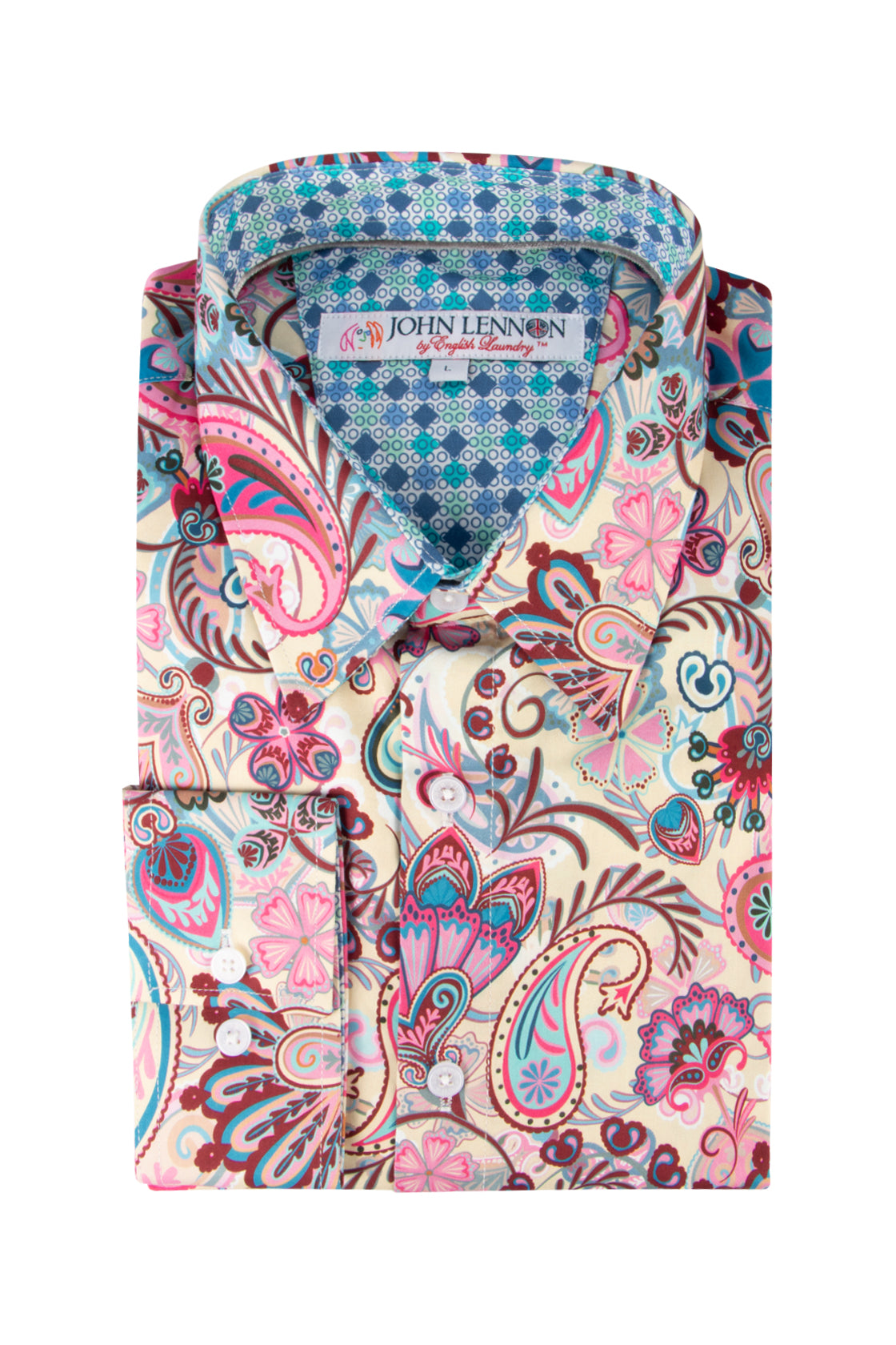 John Lennon Clifton Shirt Ecru